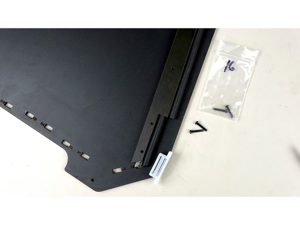 Using 16mm bolts, secure the Magnetic  Catches to the seal bar and side panel. The bolts should pass through the seal bar and catch the rivnuts.