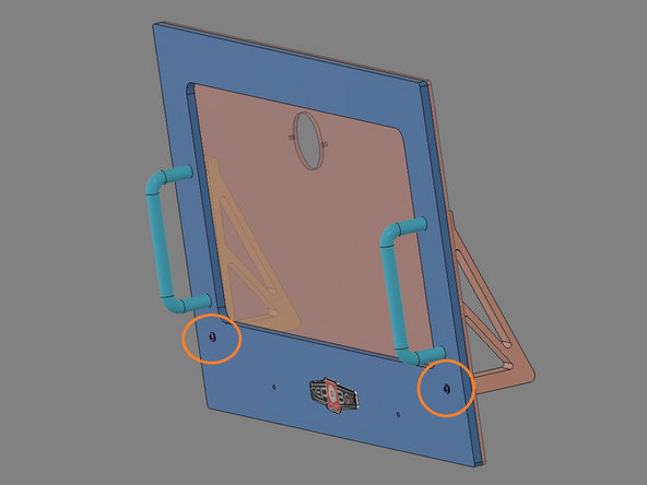IMG 2 - Align the recess in the Alignment Bracket with the Handle Screw installed in the previous Step (highlighted in Green).