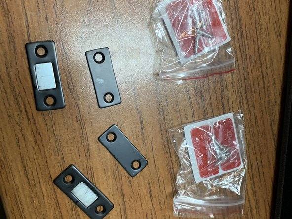 Grab the Mag Catch set (Part 15) from the parts pack.