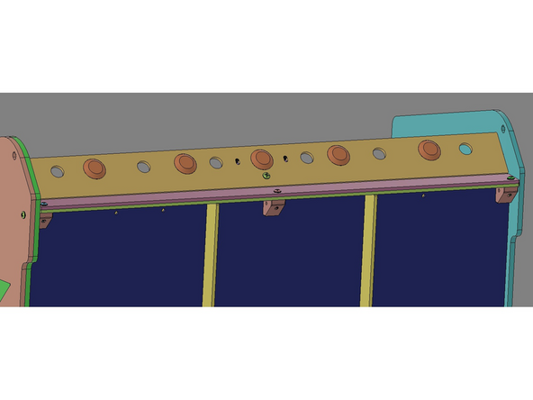 IMG 2 - Lay the Main Assembly on it's back. Install the Base Stringers by using the alignment features as shown.