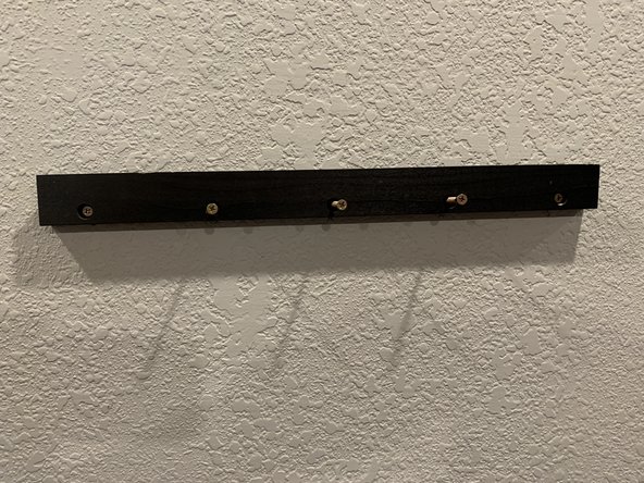 Tilt the cleat up and verify all your holes line up as marked and then set them in place.