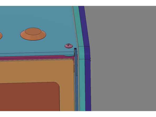 IMG 1 - The Hinges were left free to move in the previous steps to allow for their final alignment. Review the fit of the lid to define the adjustments necessary.