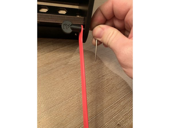 NOTE: After August 2019 RepBox 2 now includes a single steel lid prop instead of the 3D printed ones shown here. You may still chose to print the lid prop(s) if you wish but the steel prop is more robust and reliable. It may be installed on whichever side you prefer.