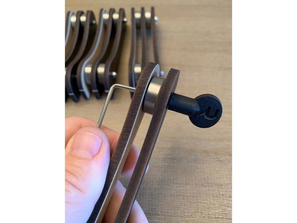 Do this twice for the rollers that go on each end of the box.