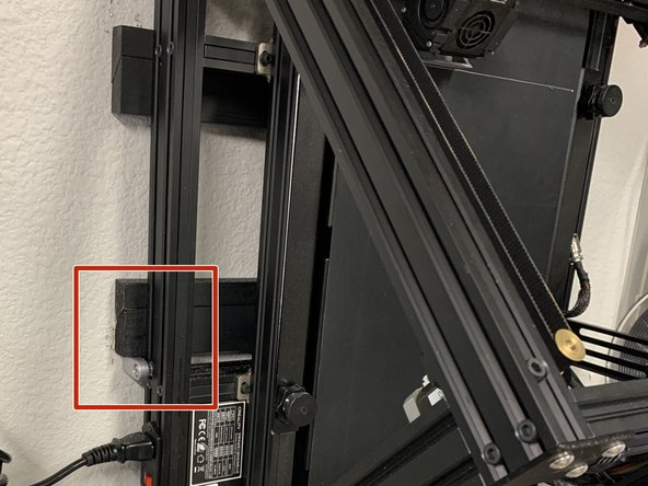 Carefully place the printer on the wall by marrying the two cleat sides together.