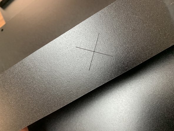 Some excess material is left on the panels to help protect and bundle the panel parts in shipping. Remove any excess material marked with an &quot;X&quot; or tabbed at the edges.
