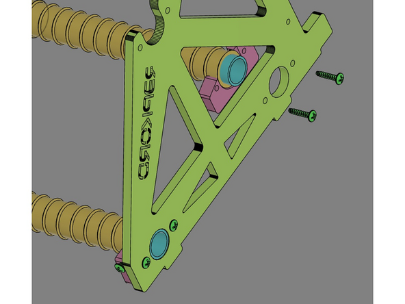 IMG 1 - The metal tubes inside the Glide Rails will index into the large circular openings of the Racks.