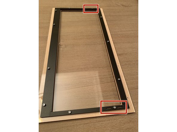 Remove the paper from the acrylic lid prior to assembly.