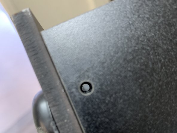 Each side panel will line up flush with the rear but won't extend all the way to the front. THIS IS NORMAL. Verify proper panel orientation by looking through the holes.  They should line up with bracket side holes as shown in picture 2. If they don't line up, flip the panel around. The holes on one end are slightly closer to the edge.