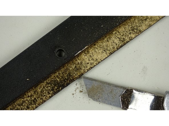 The Laser cut Seal Bars that come with the seal kit need to be cleaned up. There is a small amount of carbon build up that needs to be scrapped off to ensure the seal strips adhere to the wood.