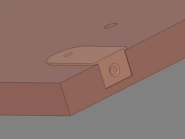 IMG 3 - Initially, install the anchors by hand. These Butt Anchors must sit flush with the surface of the panels; If needed, use the scrap piece from Step 1 to cover the anchor and gently tap them in place with a hammer/mallet.