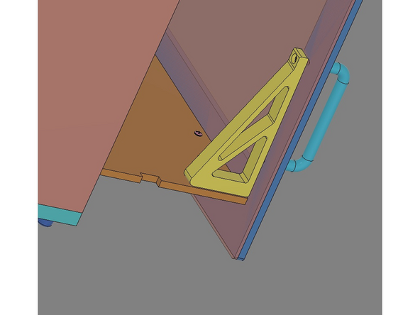 IMG 1 - Locate x6 16mm TF Screws. They will be aligned as shown on both sides of the Drawer Front Assembly.