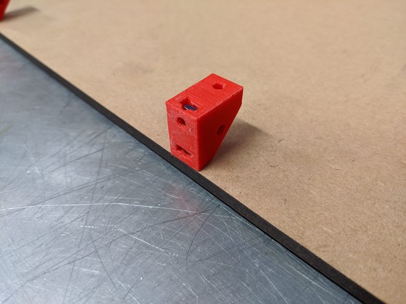 Note orientation of brackets.