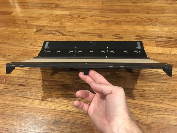 Take a look at the last two images. Your assembly should look like this at this stage. Take note of panel orientations and positions of brackets.