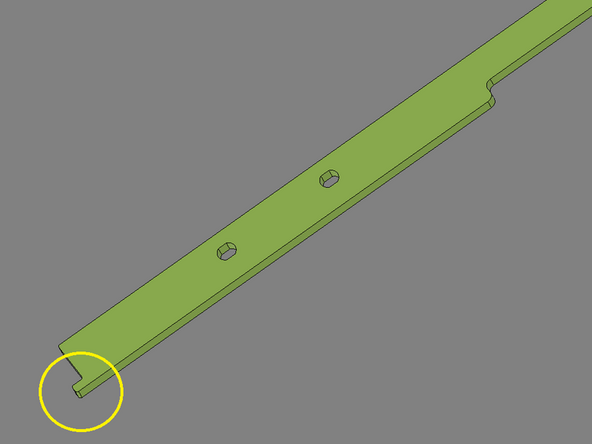 In either case, do not cut off the tabs (circled in yellow) on either end of Item 26.