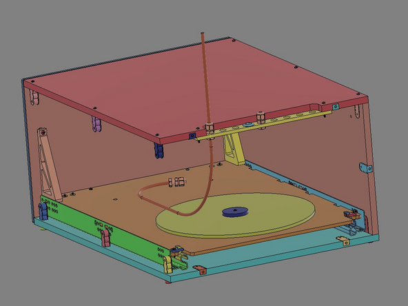 IMG 1 - Install the rear Exit Fitting into the Exit Panel.