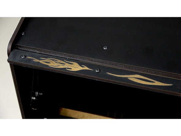 This next step is easier if the box is on its side.