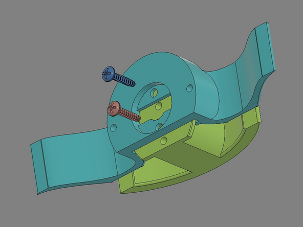 IMG 1 - Locate and align the Lid Trim Clamp, x2 TF Screws and x2 Flange Nuts. Insert the x2 TF Screws into the Lid Trim Clamp and through the Lid Assembly. Secure using the x2 Flange Nuts.