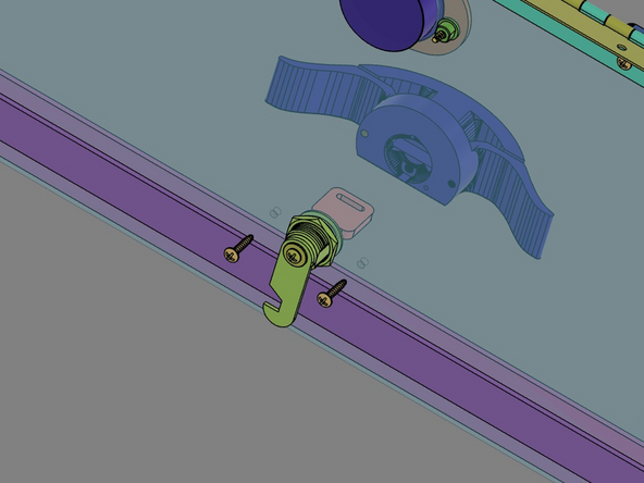 IMG 1 - Locate the Handle Set and x2 16mm TF Screws.