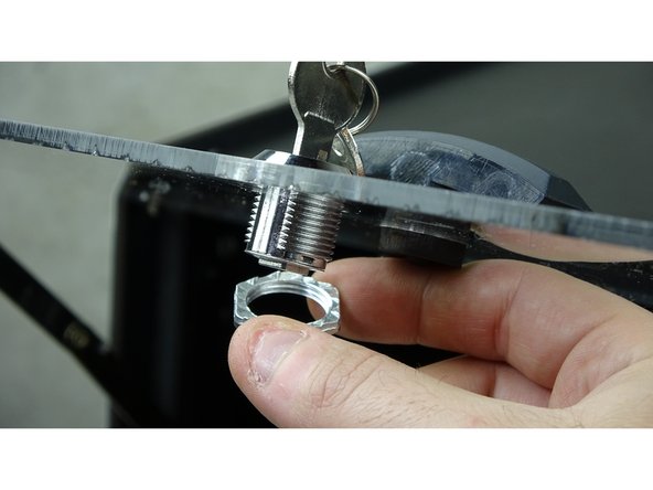 Disassemble the lock assembly.