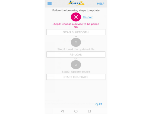 Firmware update is complete