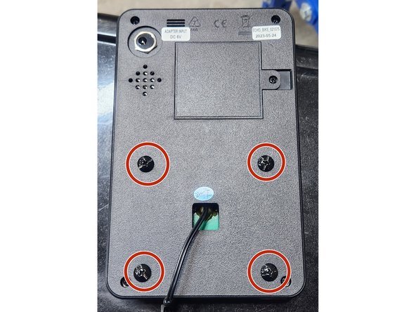 Disconnect the console wire.