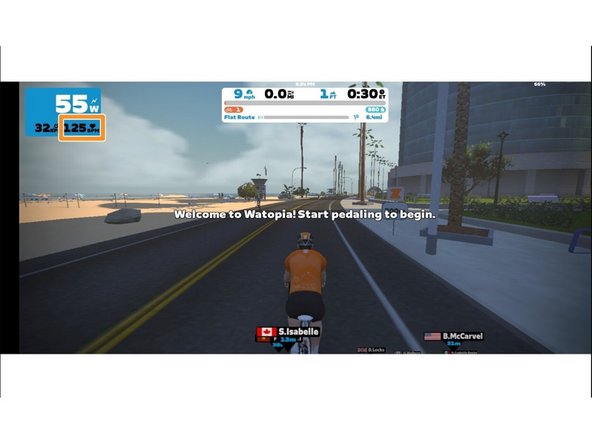 The console should connect to the heart rate monitor when you are sitting on the Echo Bike seat.