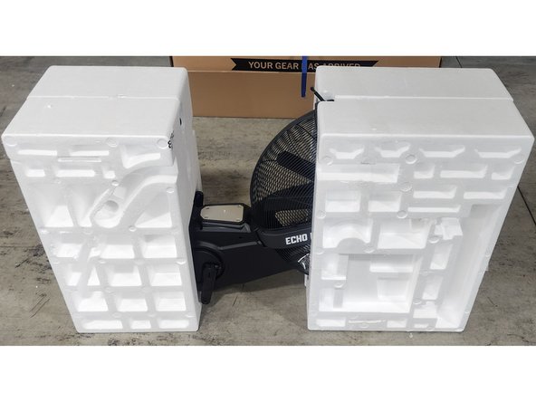 Slide the 2 rear foam clamshells over the rear of the bike.  The bike will need to be lifted slightly in order to get the clamshells into position.  The seams should line up.