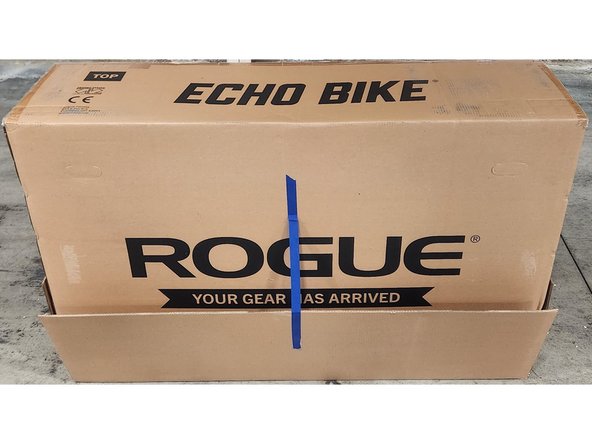 Slide the open end of the box over the clamshell.