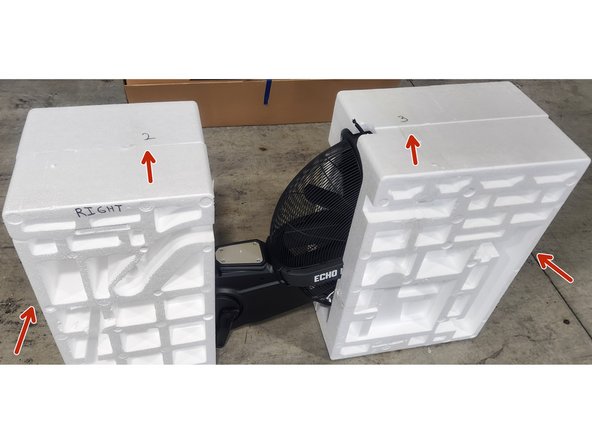 Tape the clamshells together in 4 spots using packing tape.