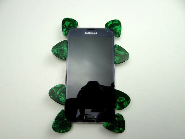 Repeat the process along the left side.