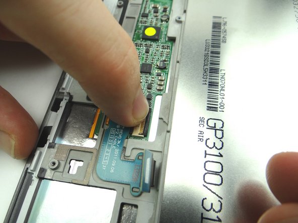 Close ZIF connector.