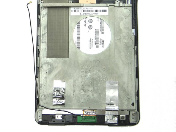 Make sure antenna cable is out of the way.