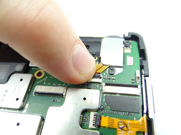 Picture 3: Close ZIF connector.