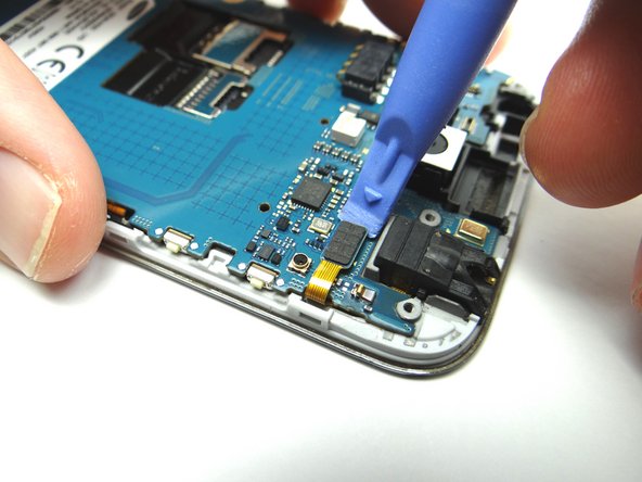 Picture 3: Disconnect headphone jack cable.