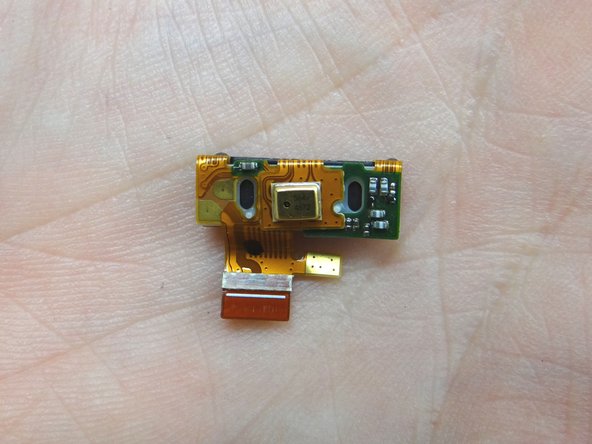 Picture 3: Place microphone / earpiece speaker assembly in COMPARTMENT D.