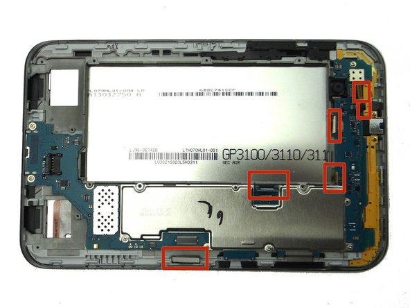 Picture 3: All cables up.