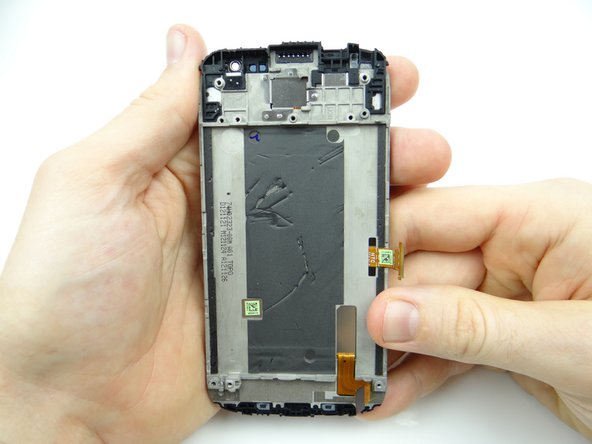 The display assembly and mid-plate remains.