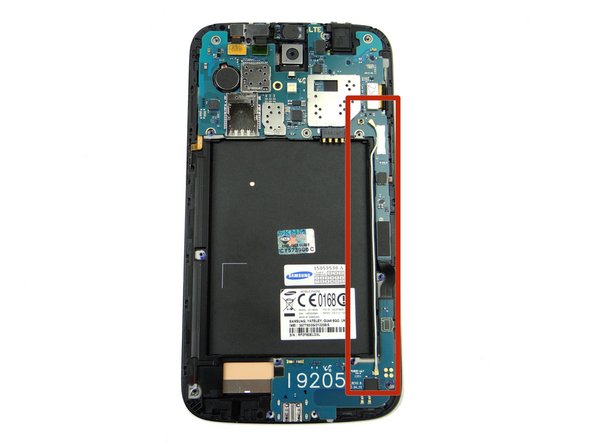 Disconnect the cellular antenna: