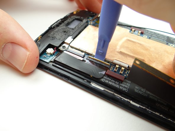 Picture 2: Open ZIF connector.