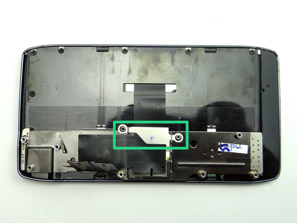 Use curved-tip tweezers to remove the bracket pictured: