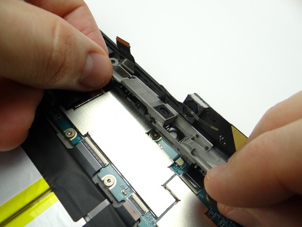 Picture 1 &amp; 2: Carefully align the microphones marked in Picture 1 with the openings on the rear case.