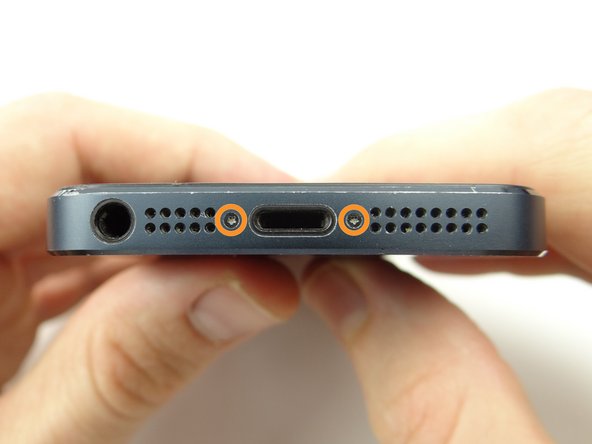 Picture 3: Replace two 3.6 mm Pentalobe screws near charging port from SLOT 1.