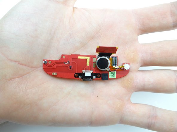 Retrieve charging port board from ZONE II.