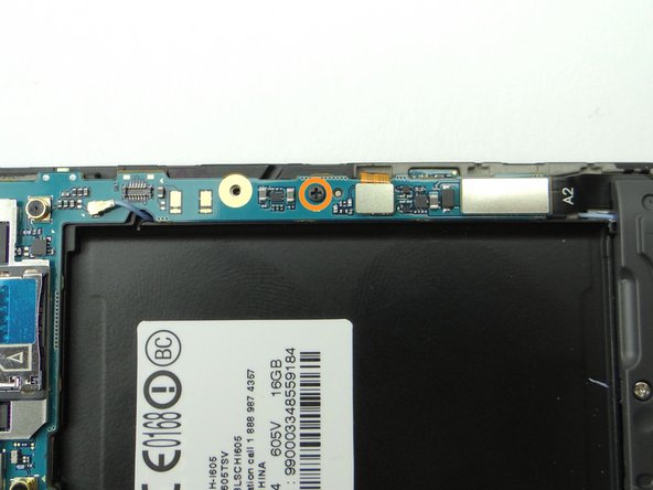 Replace one 2.9 mm Phillips screw from SLOT 2.