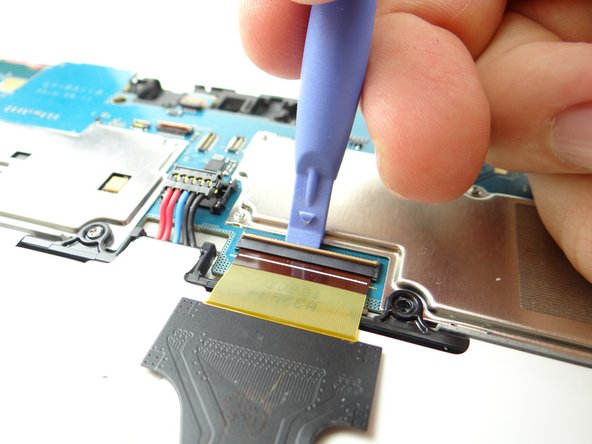 Slide cable out with your fingers.