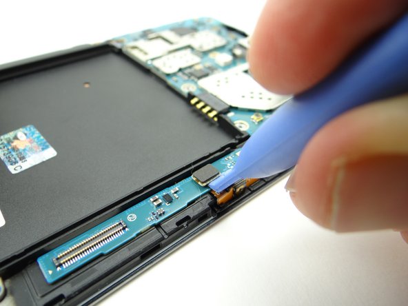 Picture 3: Disconnect volume rocker cable.