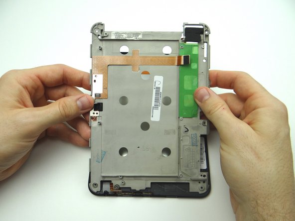 Seat mid-plate on display assembly: