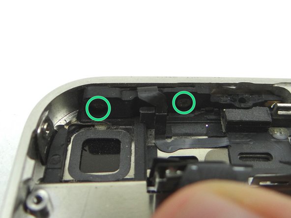 Picture 1: Remove two 1.5 mm Phillips screws and place them in COMPARTMENT E.