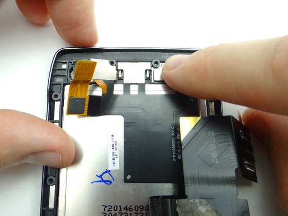 Seat the sensors and front-facing camera near the top.